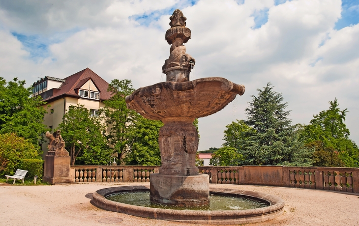 Springbrunnen in Bad Dürkheim an der Weinstraße