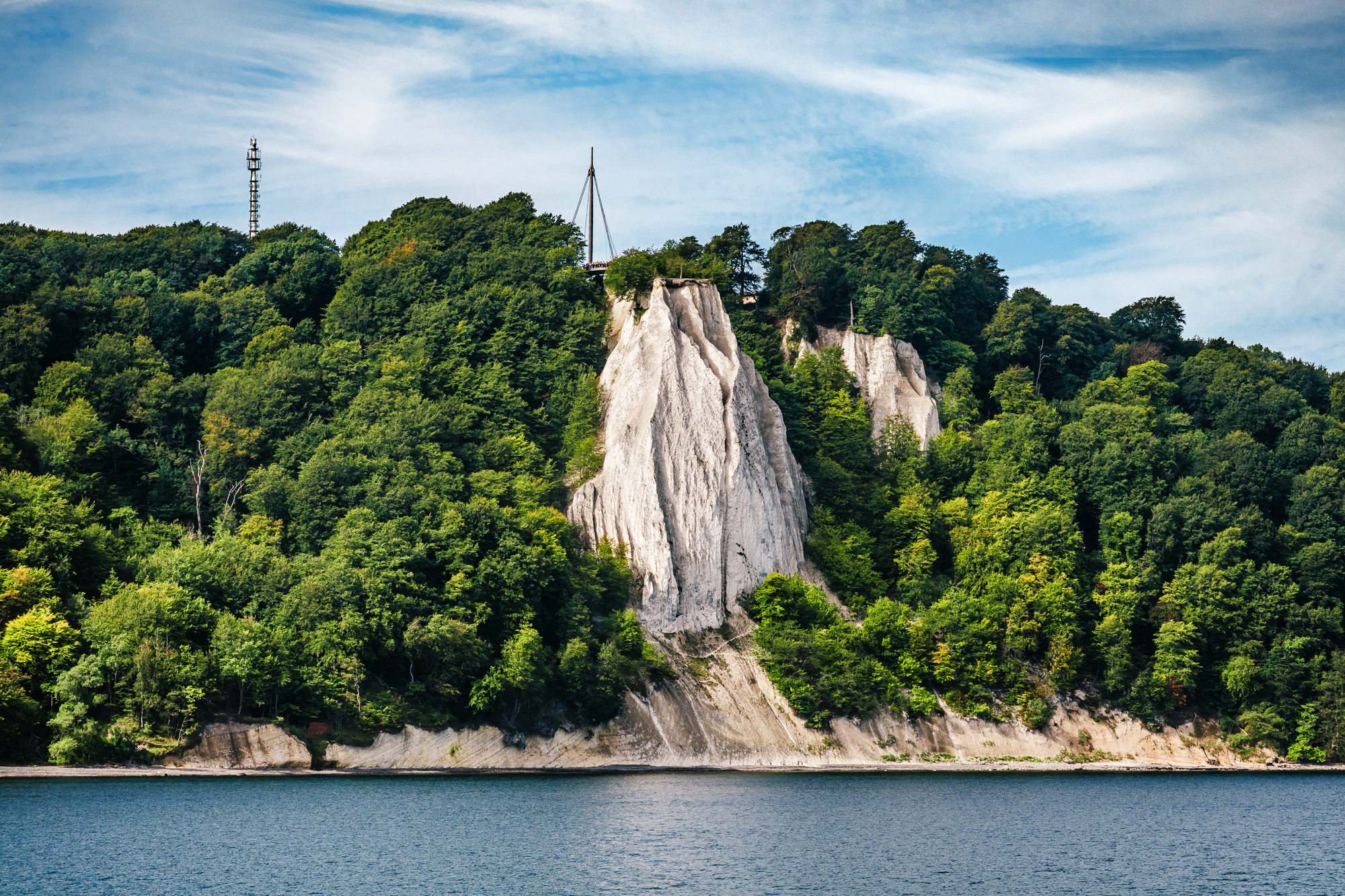Kreideküste Königsstuhl mit Skywalk Insel Rügen