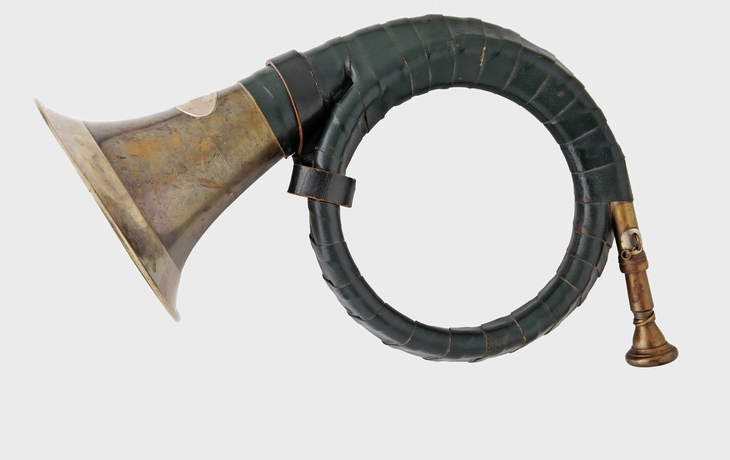 Jagdhorn freigestellt