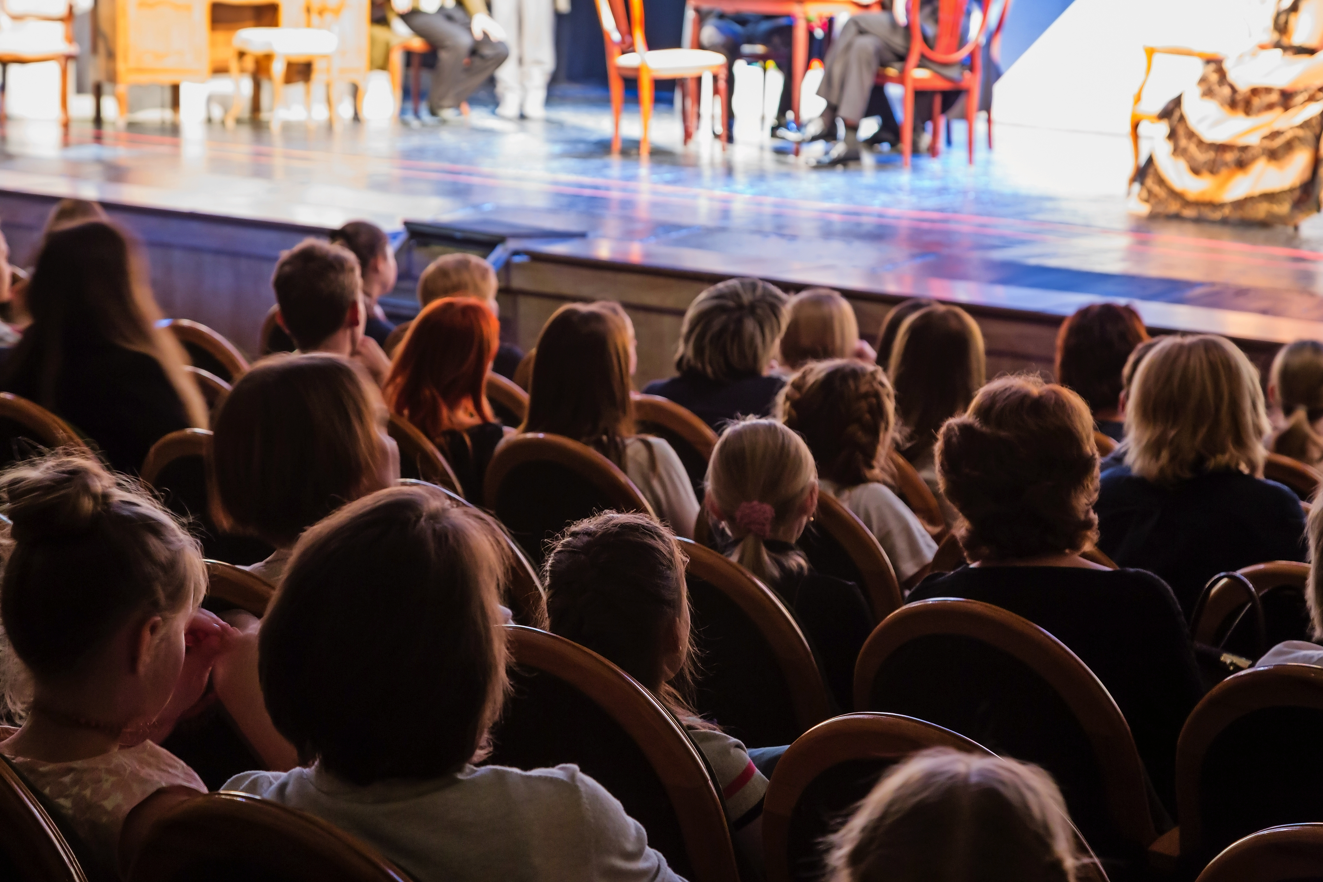 Publikum im Saal